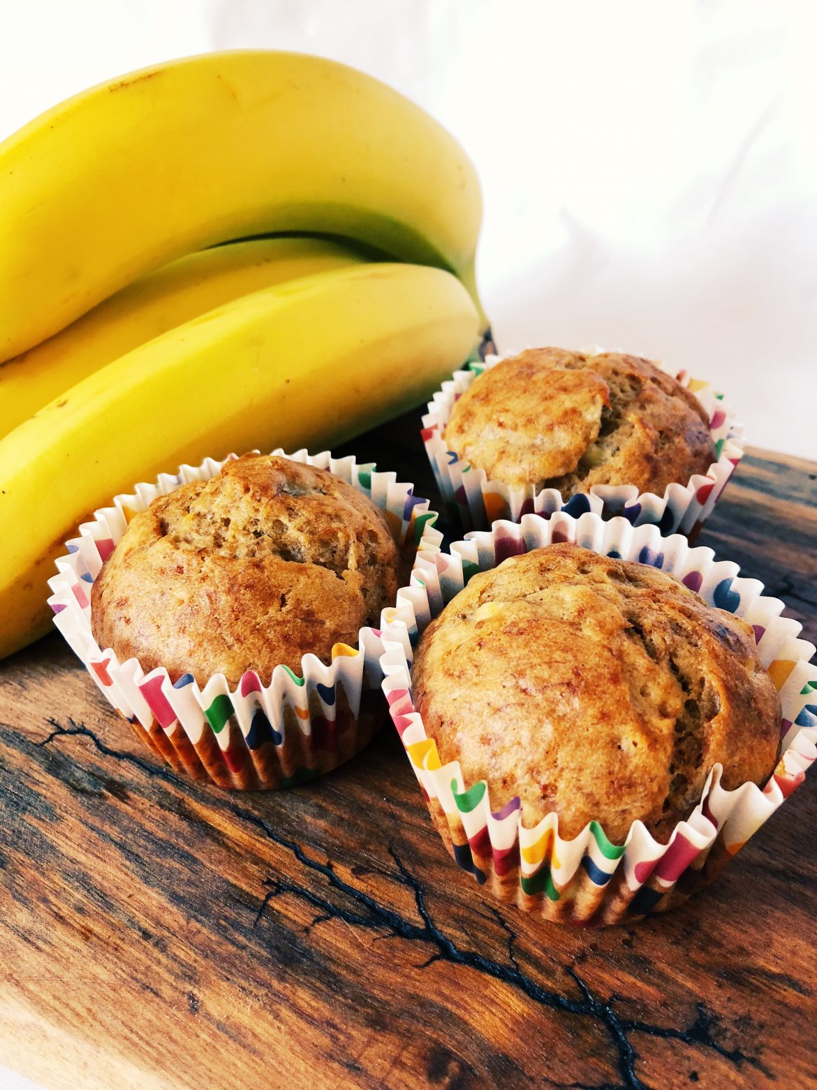 Muffinki bananowe