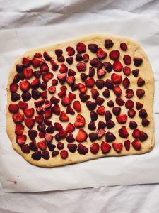 Bułeczki z truskawkami