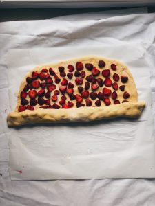 Bułeczki z truskawkami