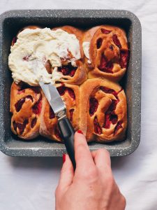 Bułeczki z truskawkami